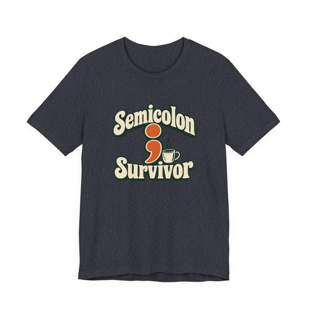 Semicolon Survivor Dev Tee