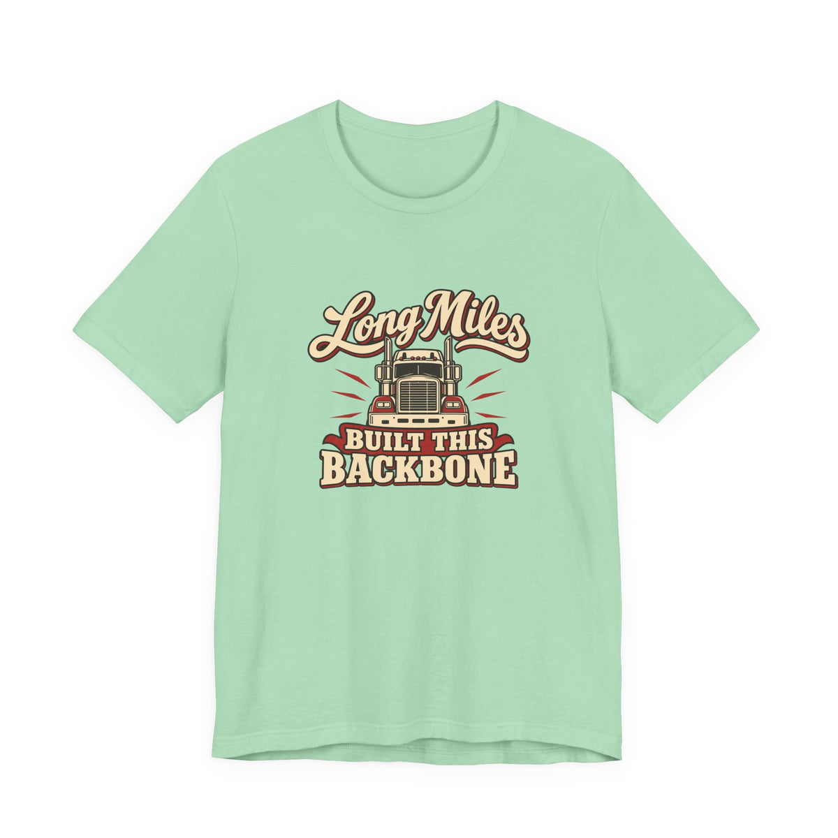 Long Haul Backbone Vintage Trucker Tee