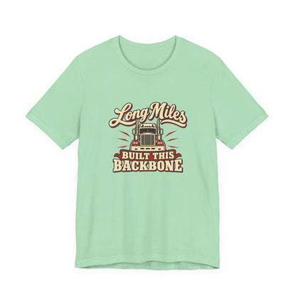 Long Haul Backbone Vintage Trucker Tee