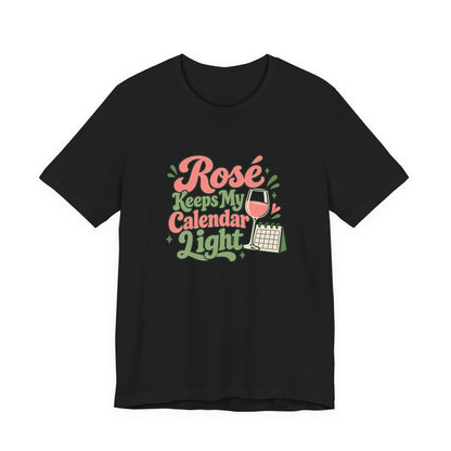 Rosé Calendar Retro Tee