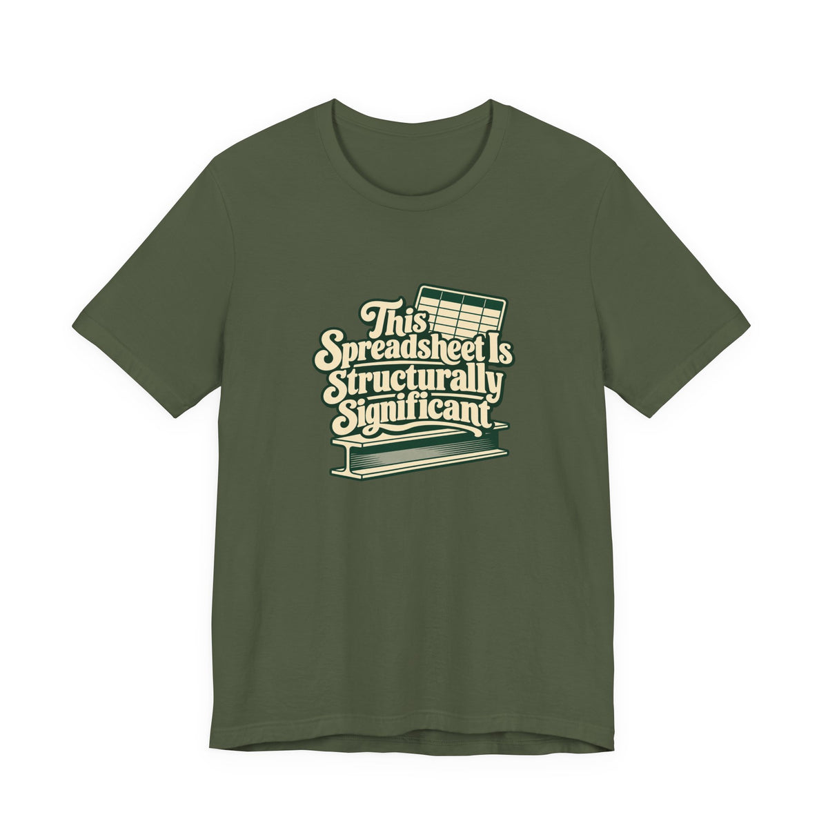 Spreadsheet Structural Support Tee