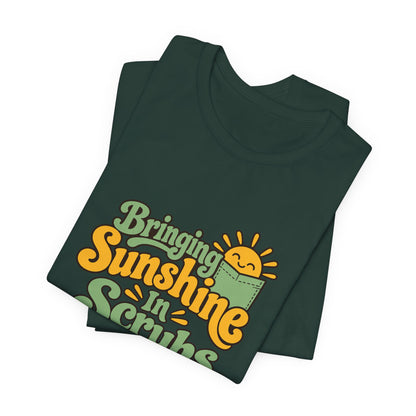 Scrubs And Sunshine Nurse Shirt