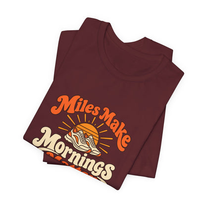 Mornings Matter Runner Retro Tee