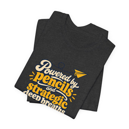 Strategic Deep Breaths Teacher Tee