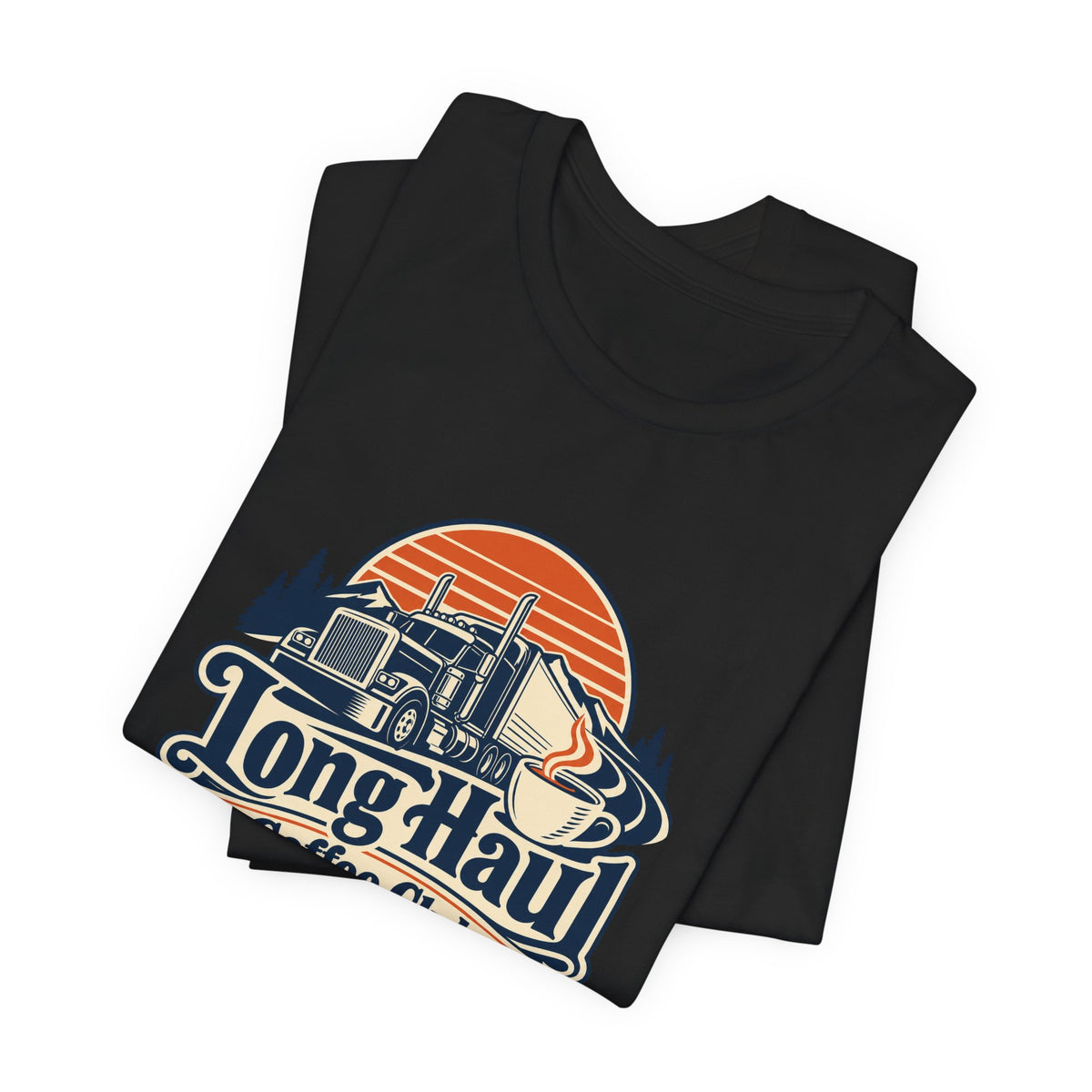 Long Haul Coffee Trucker Tee