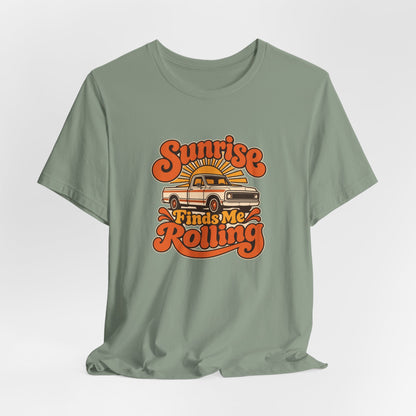 Truck Stop Sunrise Vintage Tee