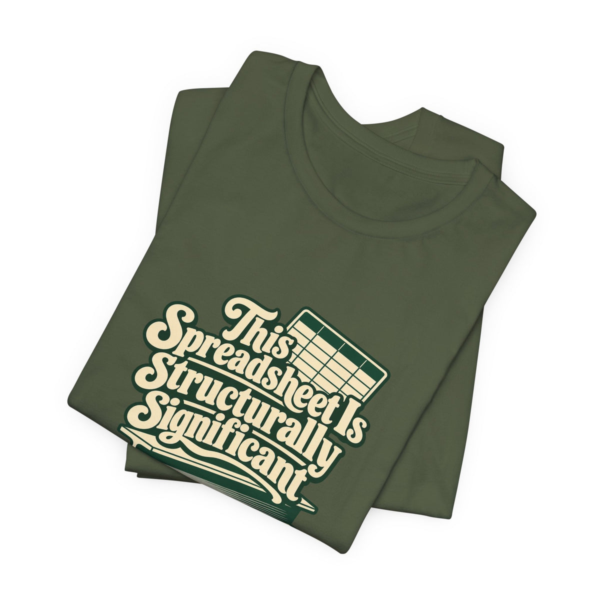 Spreadsheet Structural Support Tee