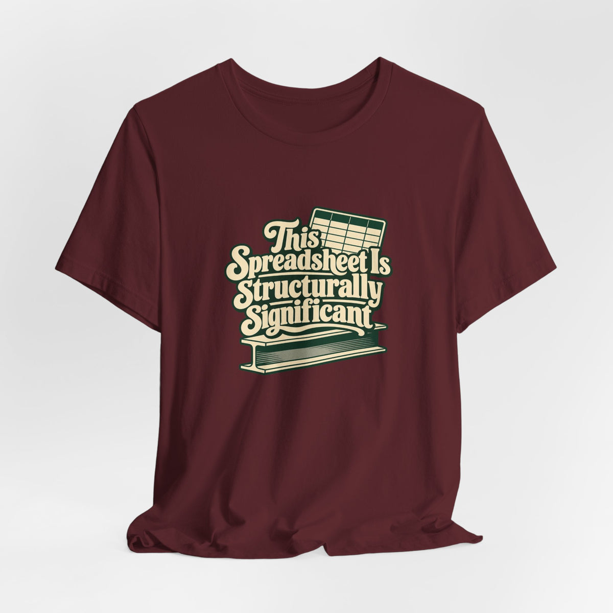 Spreadsheet Structural Support Tee