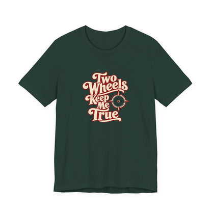 Two Wheels True North Rider Tee