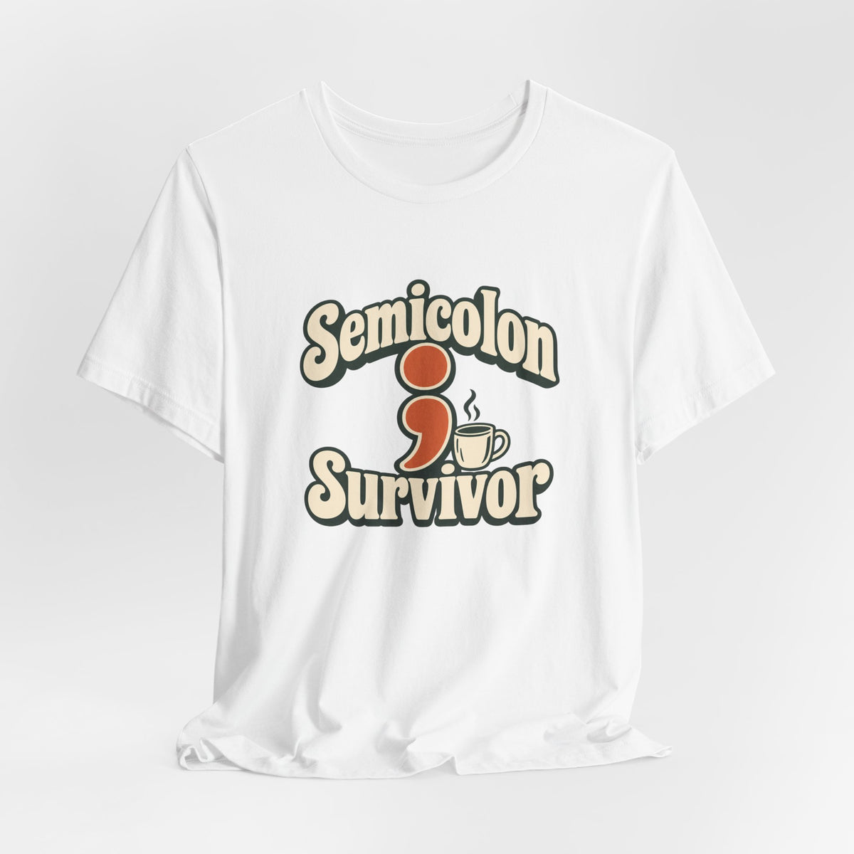 Semicolon Survivor Dev Tee