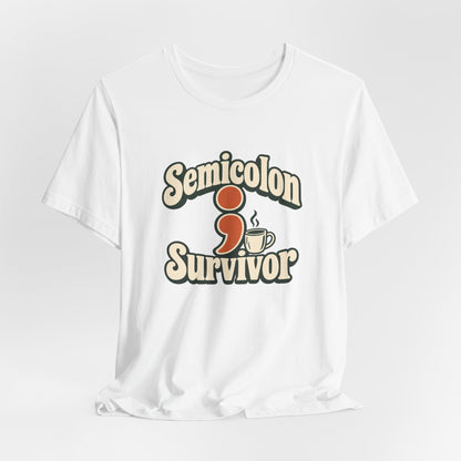 Semicolon Survivor Dev Tee