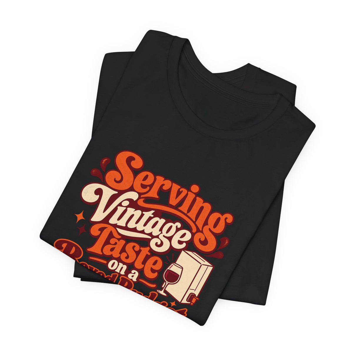 Boxed Budget Wine Tee