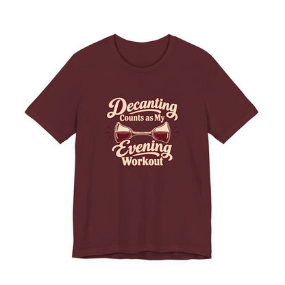 Decanting Workout Retro Shirt