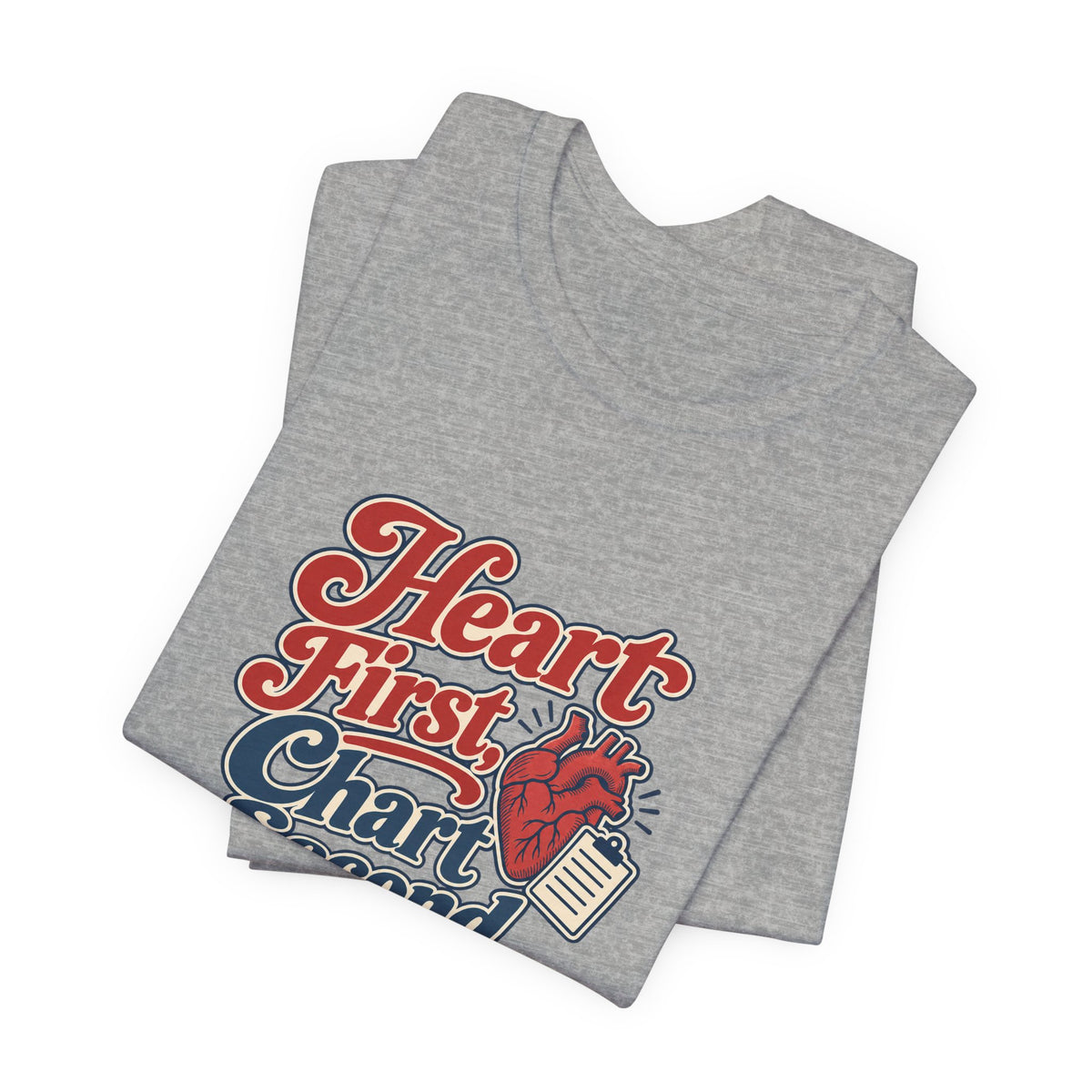 Heart Led Nursing Vintage Shirt