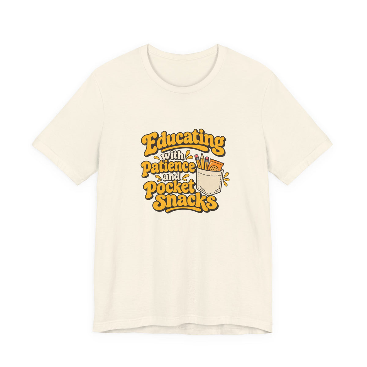 Pocket Snacks Teacher Vintage Tee