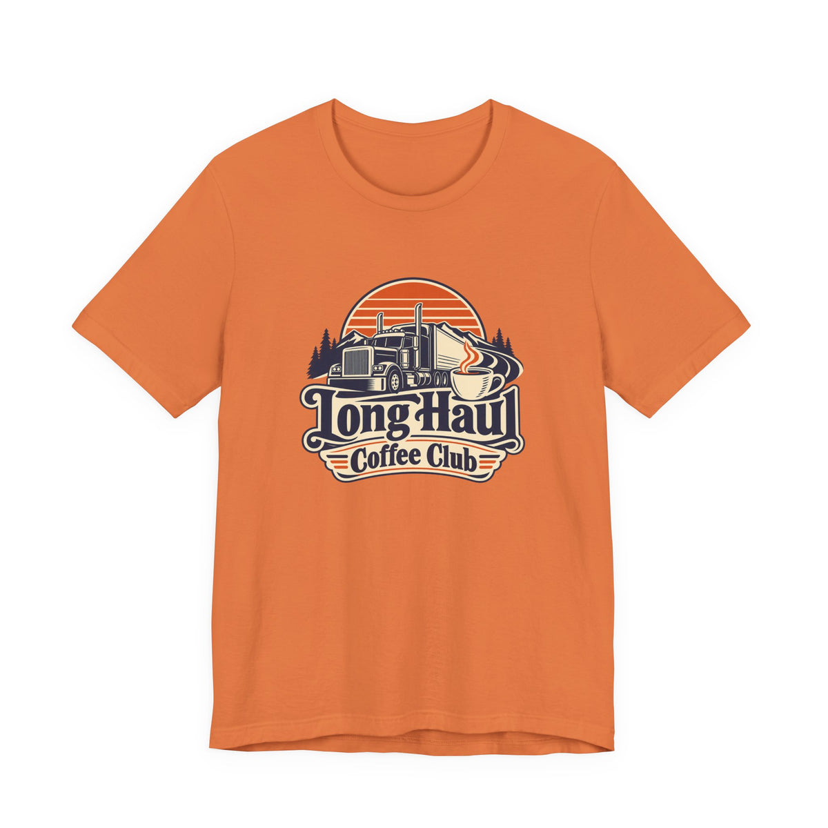 Long Haul Coffee Trucker Tee
