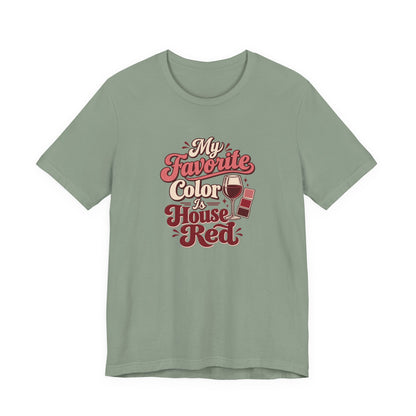 House Red Color Club Tee