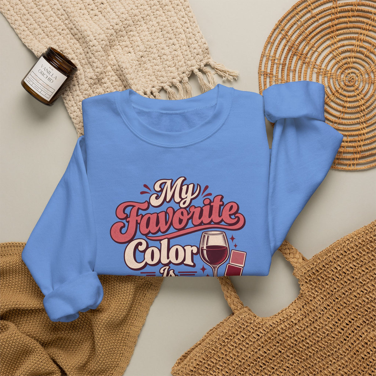 House Red Color Club Sweatshirt