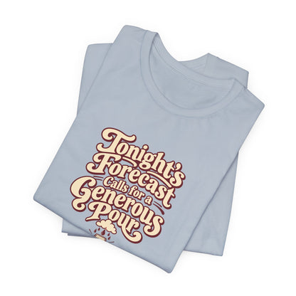 Generous Pour Forecast Retro Tee