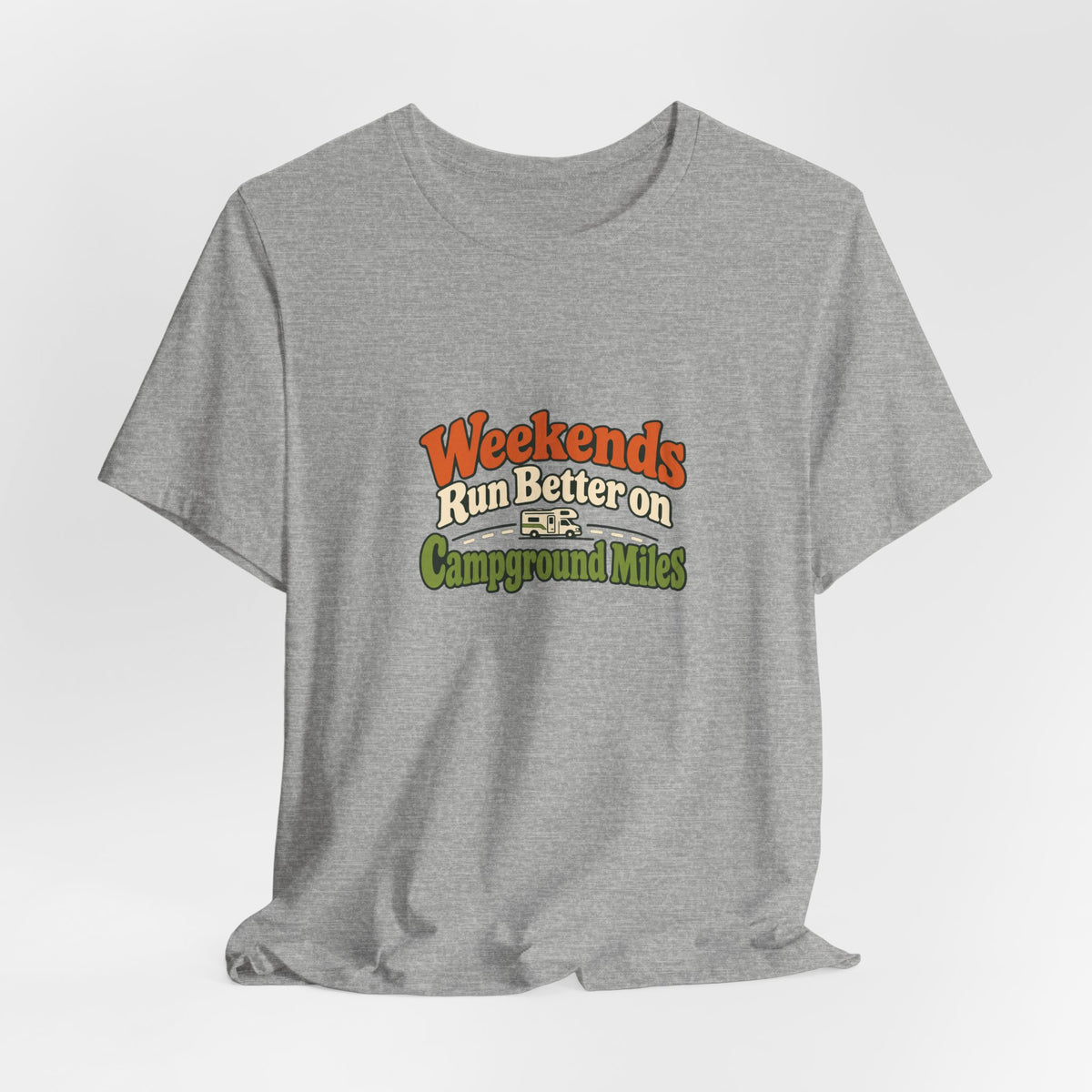 Campground Miles Retro RV Tee