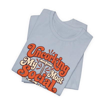 Social Version Wine Shirt