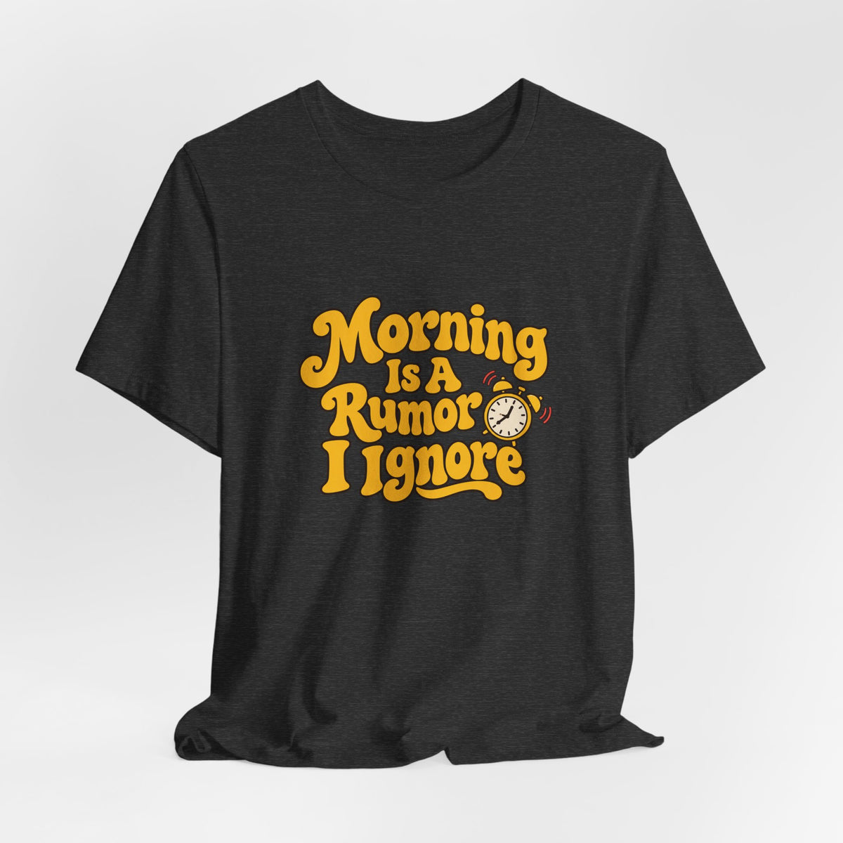 Morning Rumor Retro Humor Tee