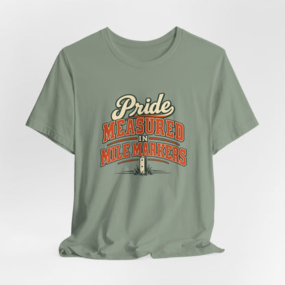Mile Marker Trucker Pride Tee