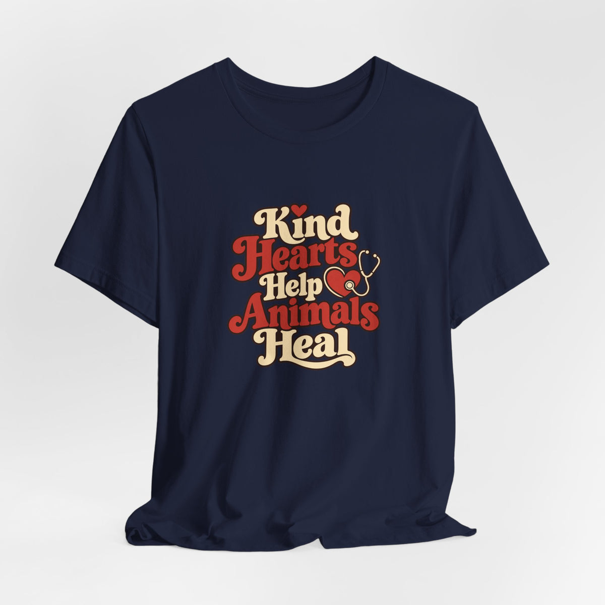 Kind Hearts Heal Animals Vintage Tee