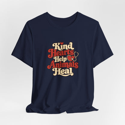 Kind Hearts Heal Animals Vintage Tee