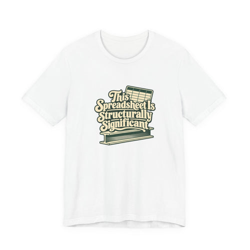 Spreadsheet Structural Support Tee