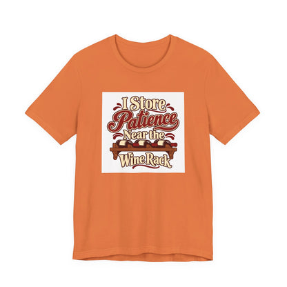Wine Rack Patience Tee