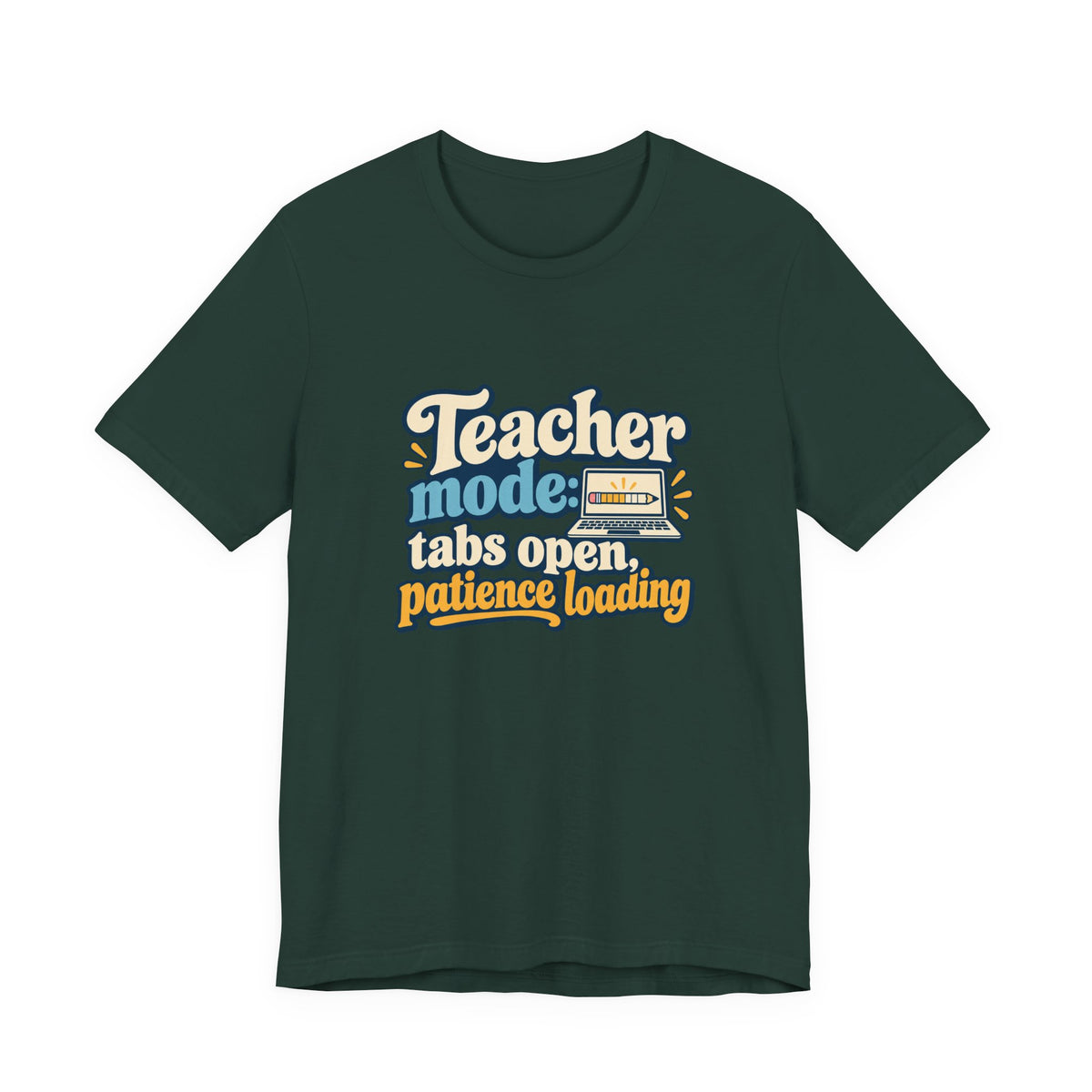 Patience Loading Teacher Tee