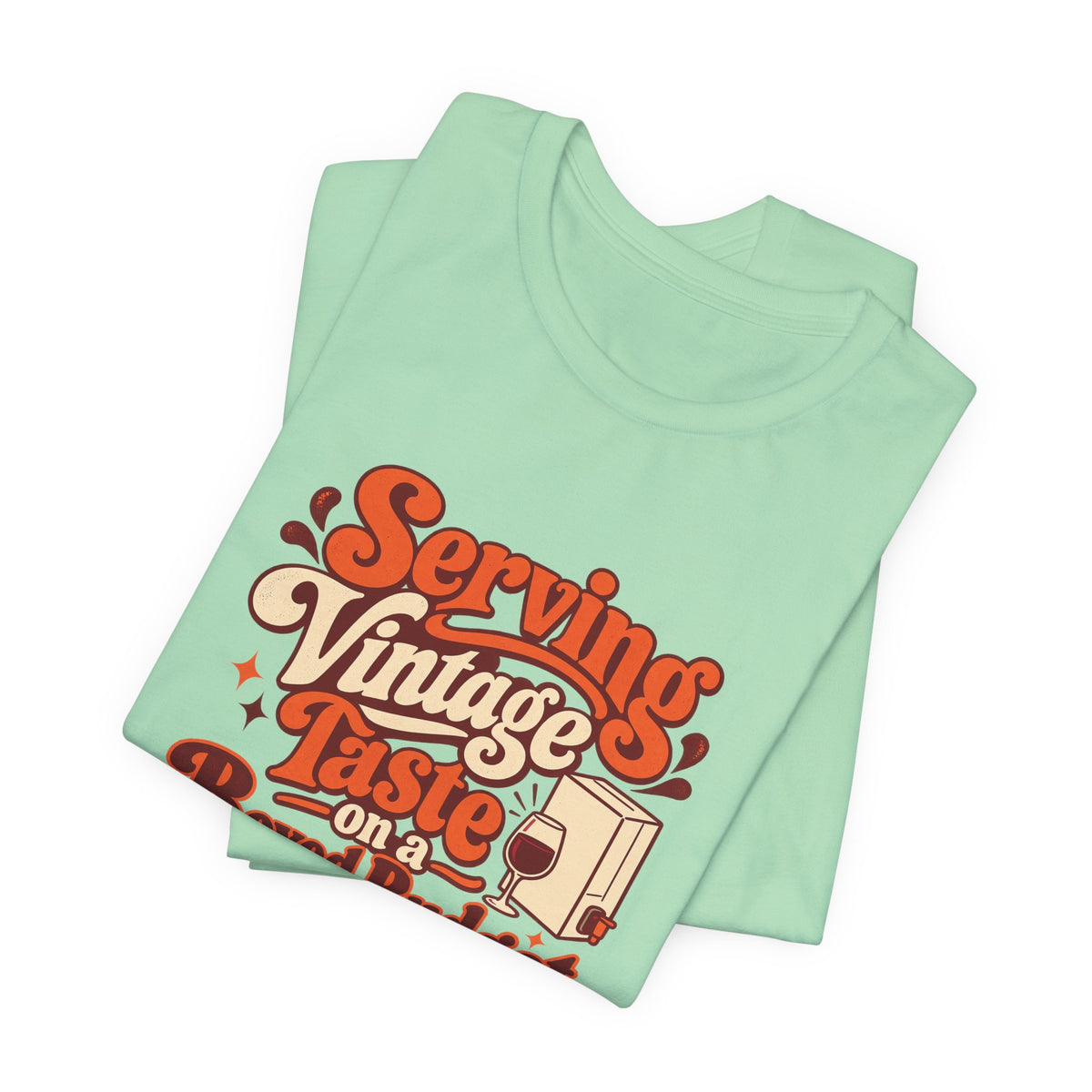Boxed Budget Wine Tee