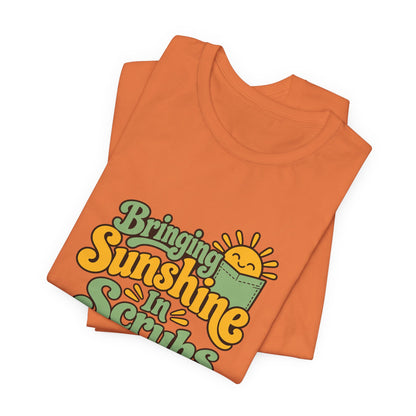 Scrubs And Sunshine Nurse Shirt