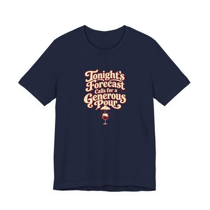 Generous Pour Forecast Retro Tee