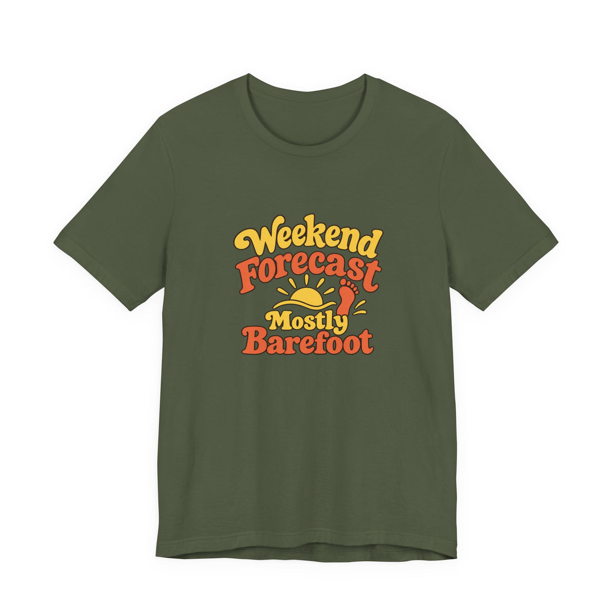 Barefoot Weekend Forecast Shirt