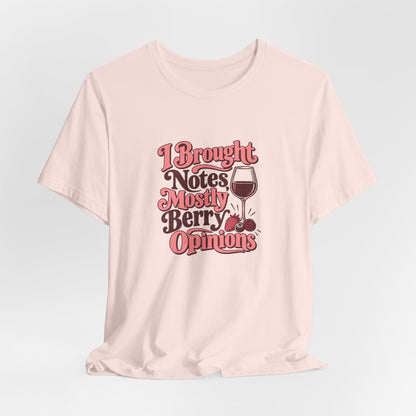Berry Notes Wine Tasting Tee