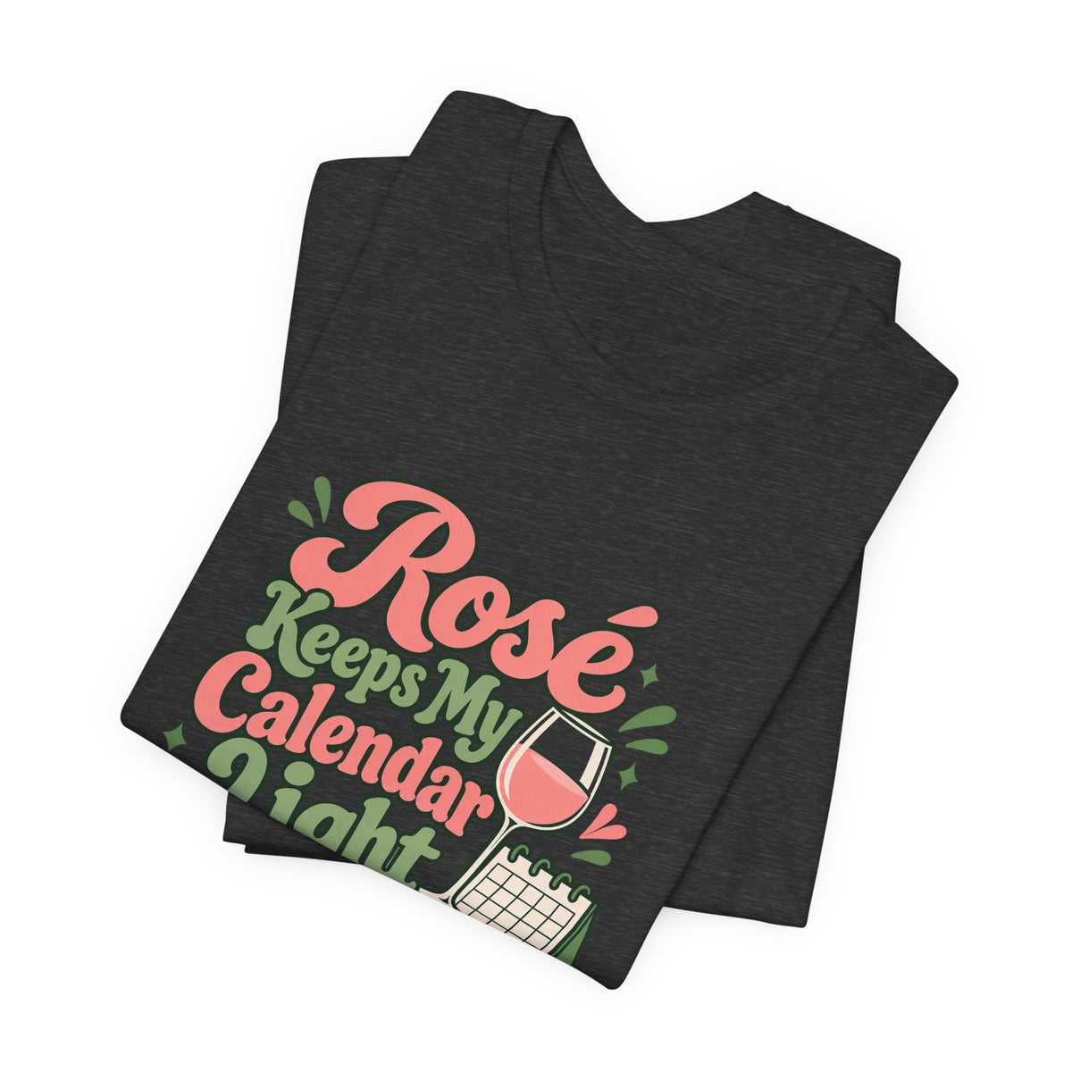 Rosé Calendar Retro Tee