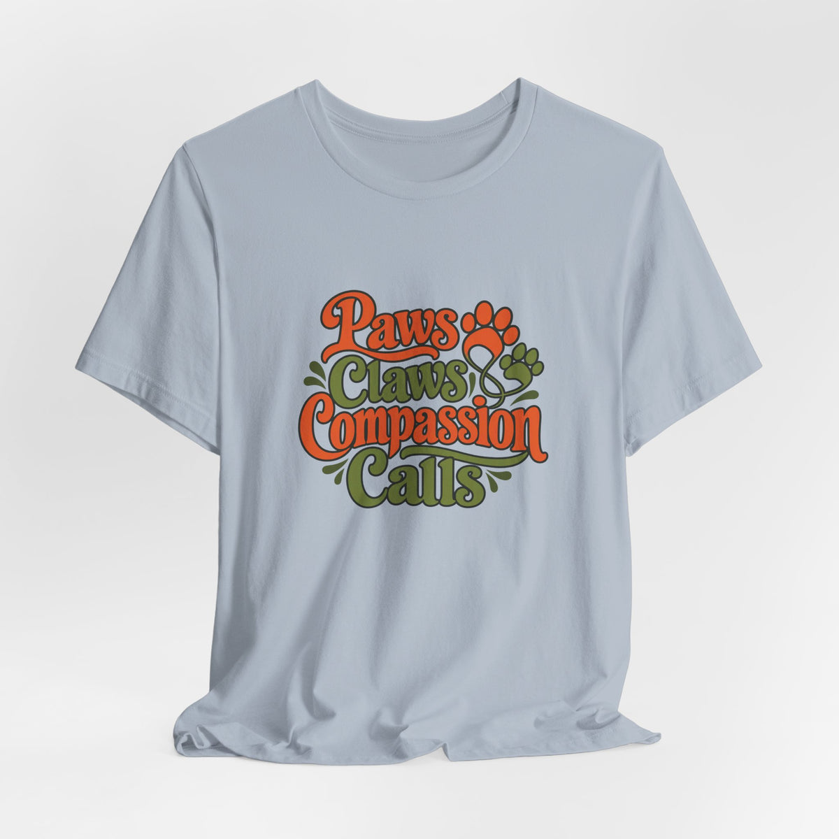 Paws Claws Compassion Vet Tee