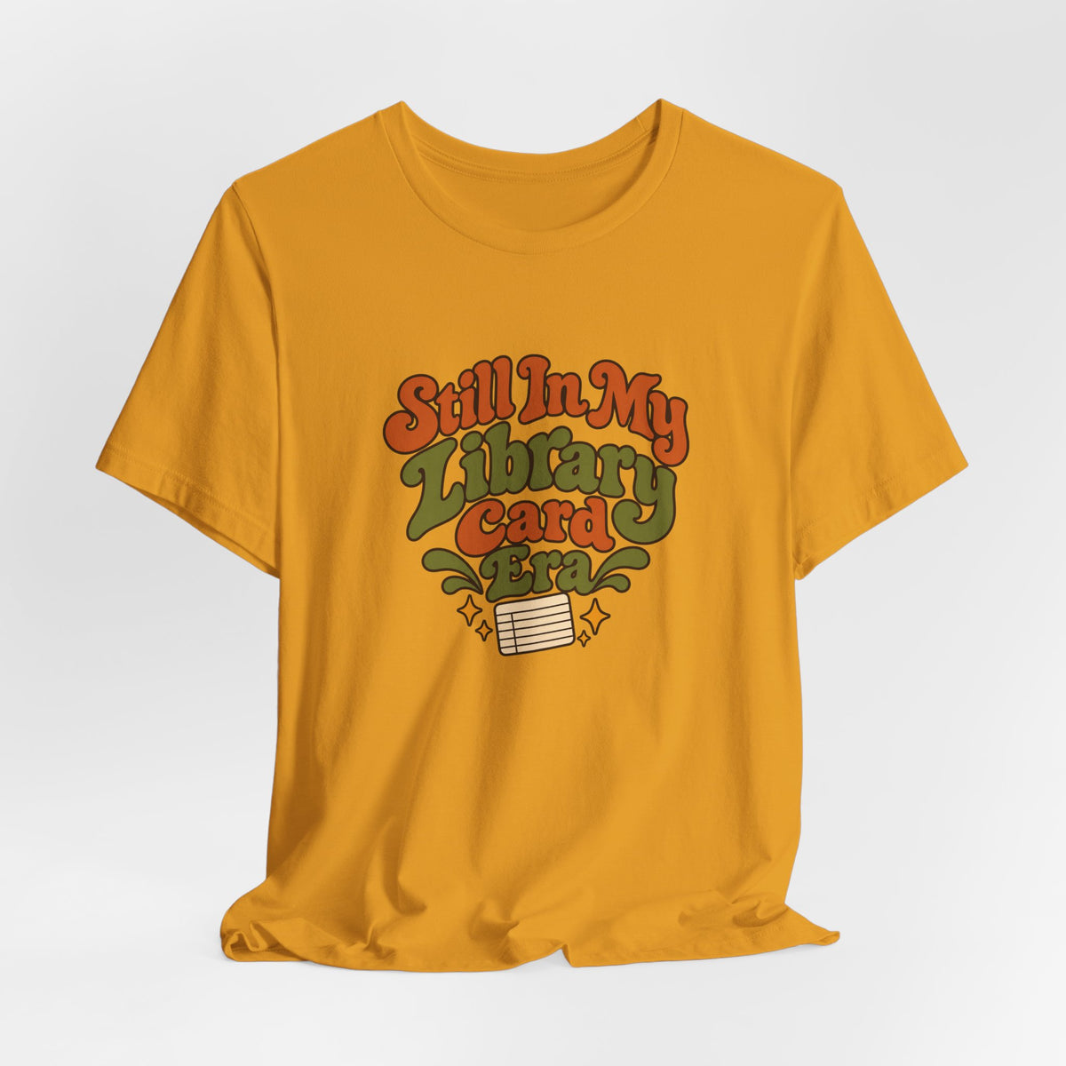 Library Card Era Vintage Tee