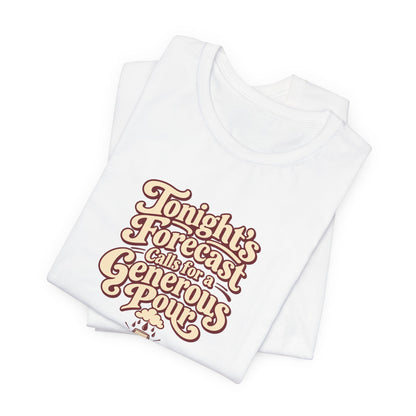 Generous Pour Forecast Retro Tee