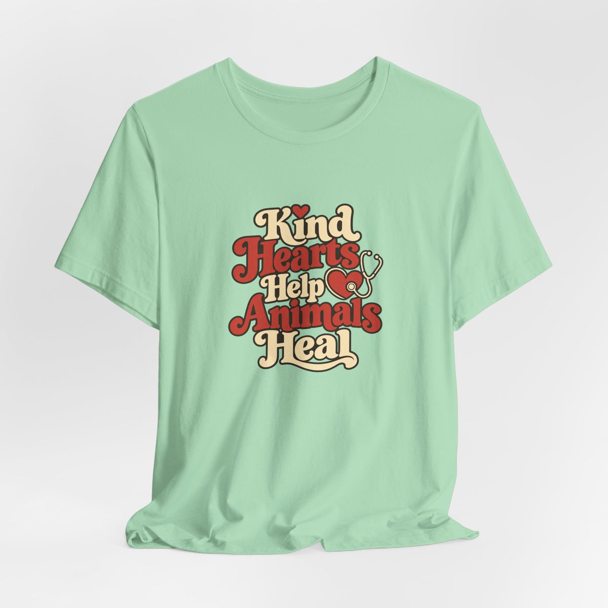 Kind Hearts Heal Animals Vintage Tee