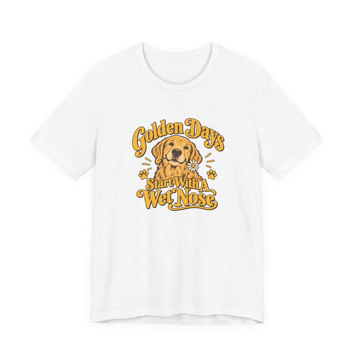 Golden Days Retriever Retro Tee