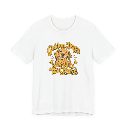 Golden Days Retriever Retro Tee