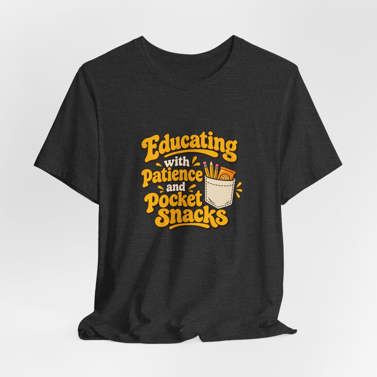 Pocket Snacks Teacher Vintage Tee