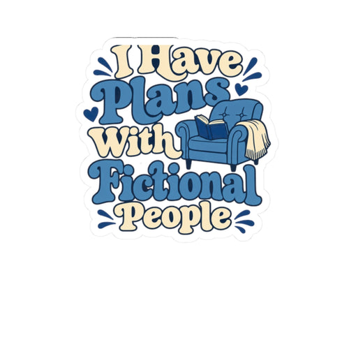 Fictional Plans Retro Sticker