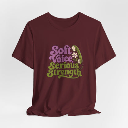 Quiet Strength Nurse Retro Tee