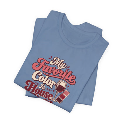 House Red Color Club Tee