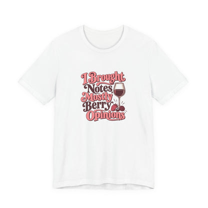 Berry Notes Wine Tasting Tee