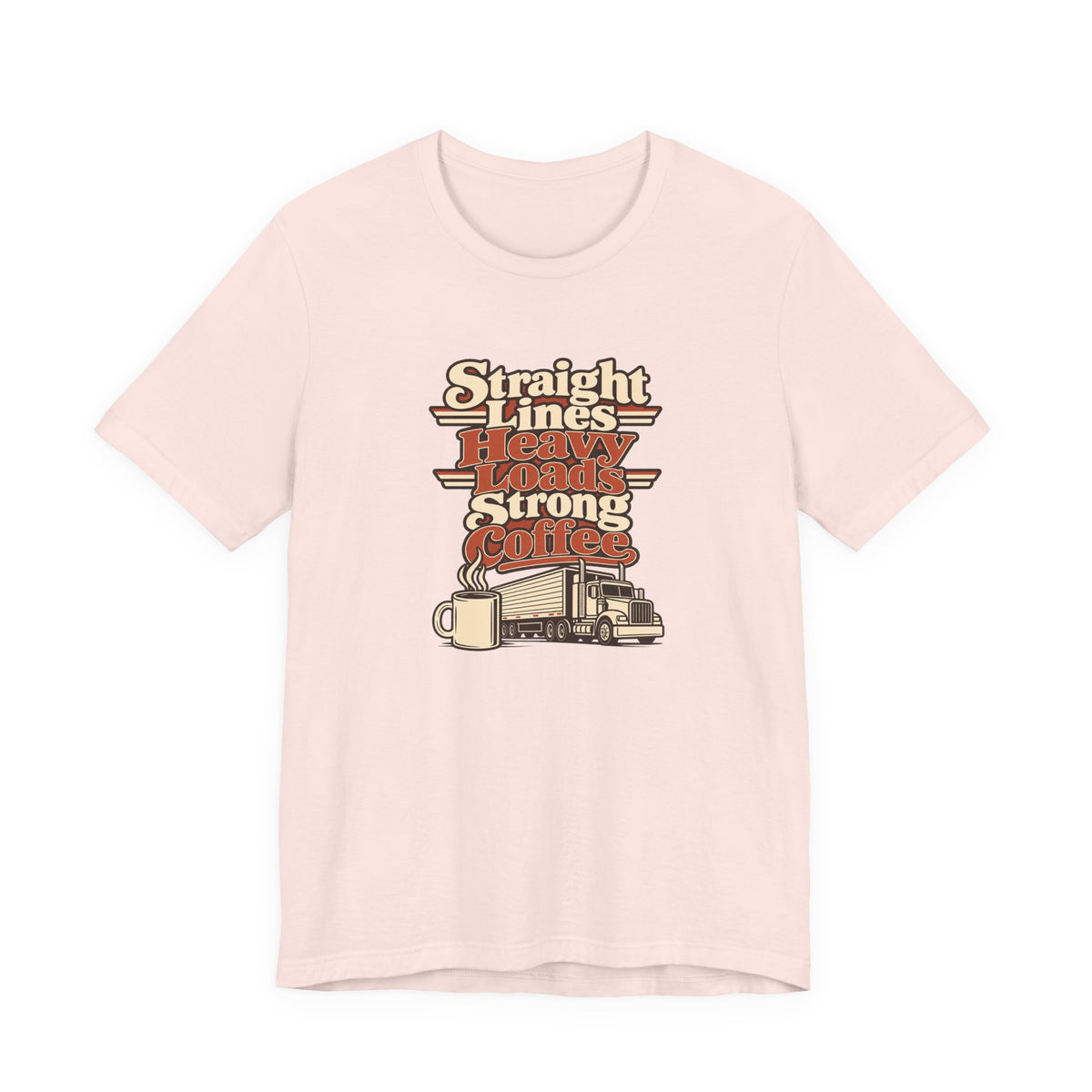 Trailer Lines Trucker Retro Tee